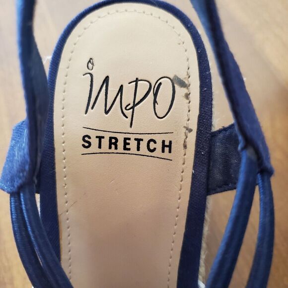 Impo Tiza Women's Size 6.5M Espadrilles Wedge Sandals, Tegan Fabric Open Toe - Picture 7 of 13